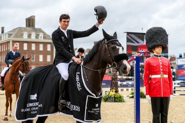 George Whitaker wins with Peanut at the London Global Champions Tour 2021