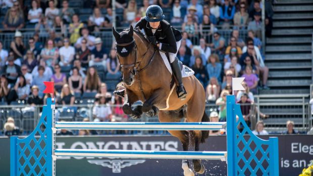 Tiffany Foster and Brighton jump to victory in the 1.45m 2* grand prix at the London Longines Global Champions Tour