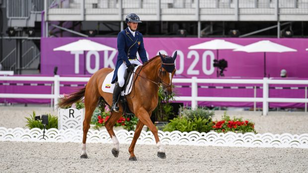 Nicolas Wettstein at the Tokyo Olympics