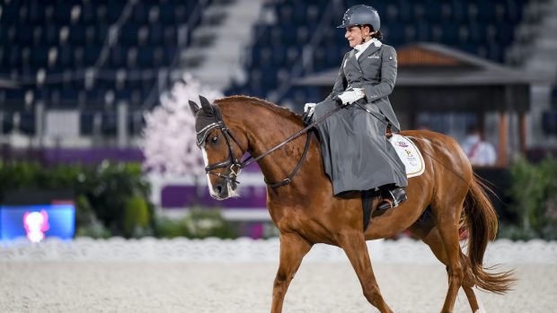 Tokyo Paralympics: side-saddle rider Barbara Minneci and Stuart