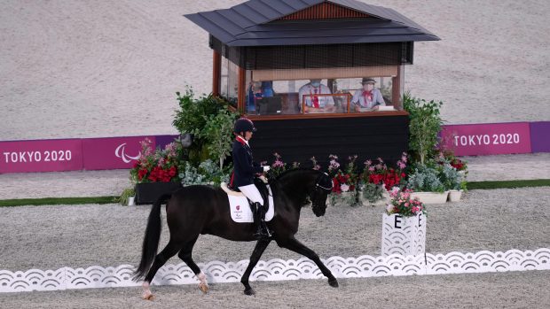 Paralympics dressage: Sophie Wells and Don Cara M contest the grade V freestyle in Tokyo