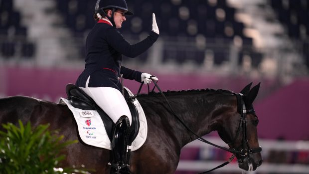 Paralympics dressage: Natasha Baker and Keystone Dawn Chorus take freestyle silver in grade III