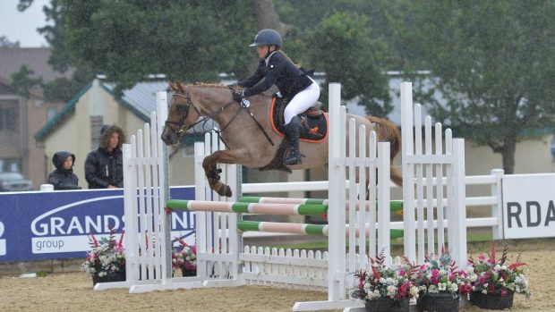 British Showjumping national championships pony bronze league final Sophia Hogan.