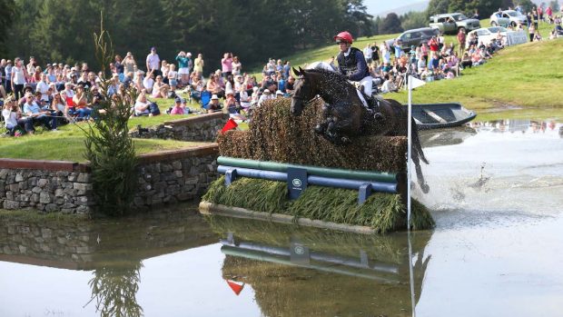 Blair Castle cross-country day: Rosie Fry and True Blue Too II in the CCI4*-L
