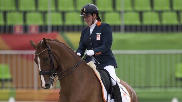 Dutch para dressage rider Sanne Voets approached Haevn at a gig and asked if they would work with her on a soundtrack for her freestyle