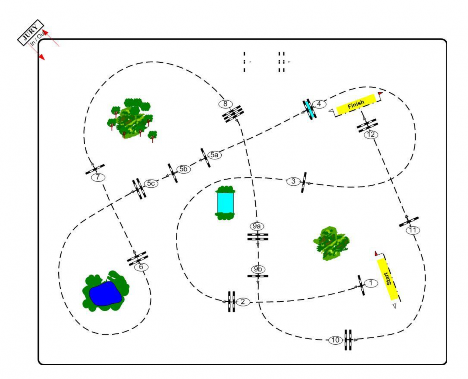 Olympic eventing showjumping take a walk around the team course