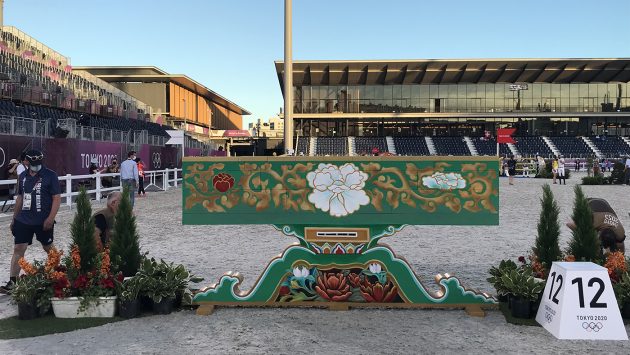 Tokyo Olympics showjumping course