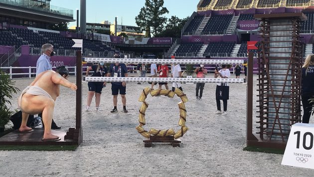 Tokyo Olympics showjumping course
