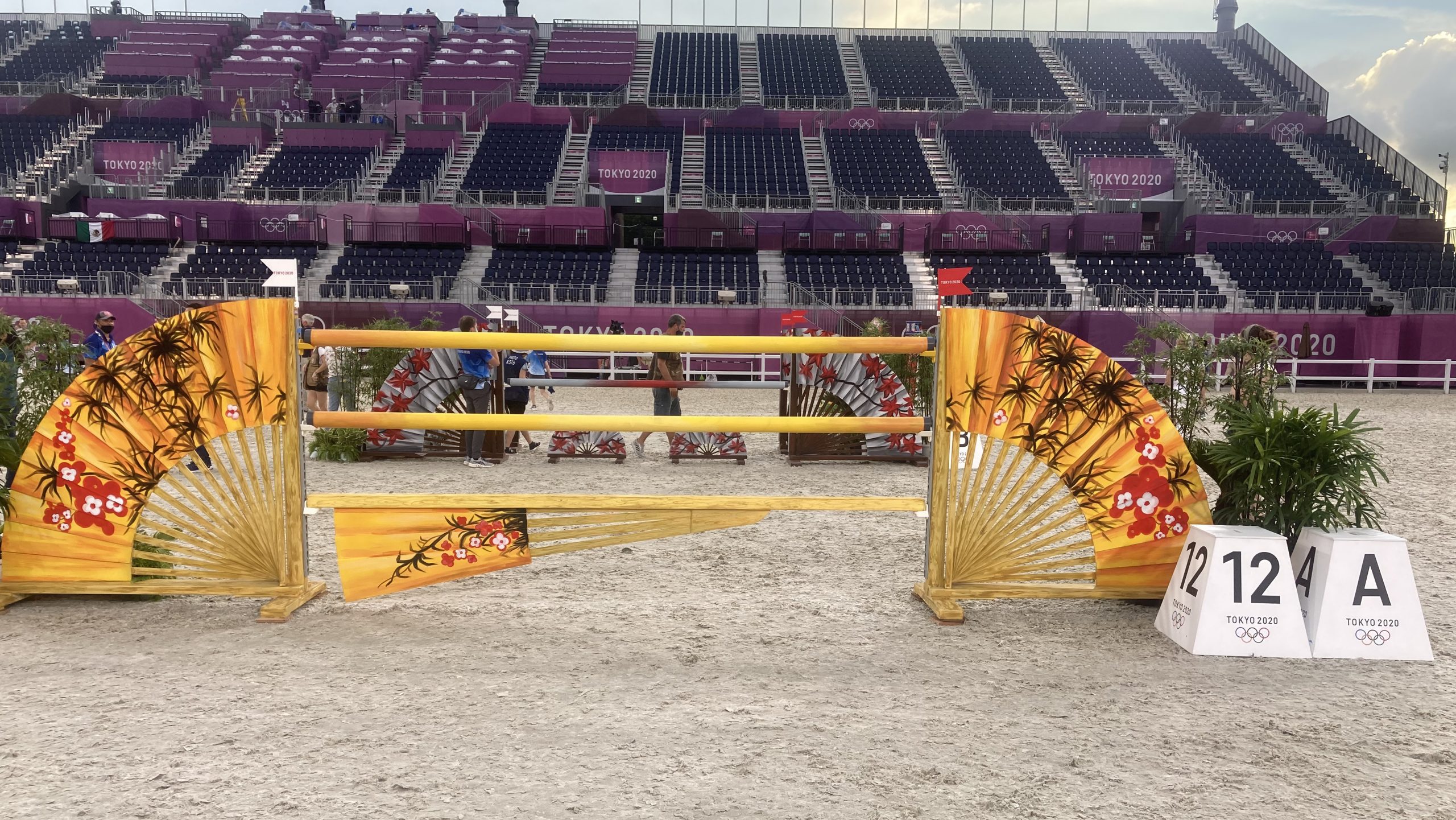 Olympic team showjumping – course for the final