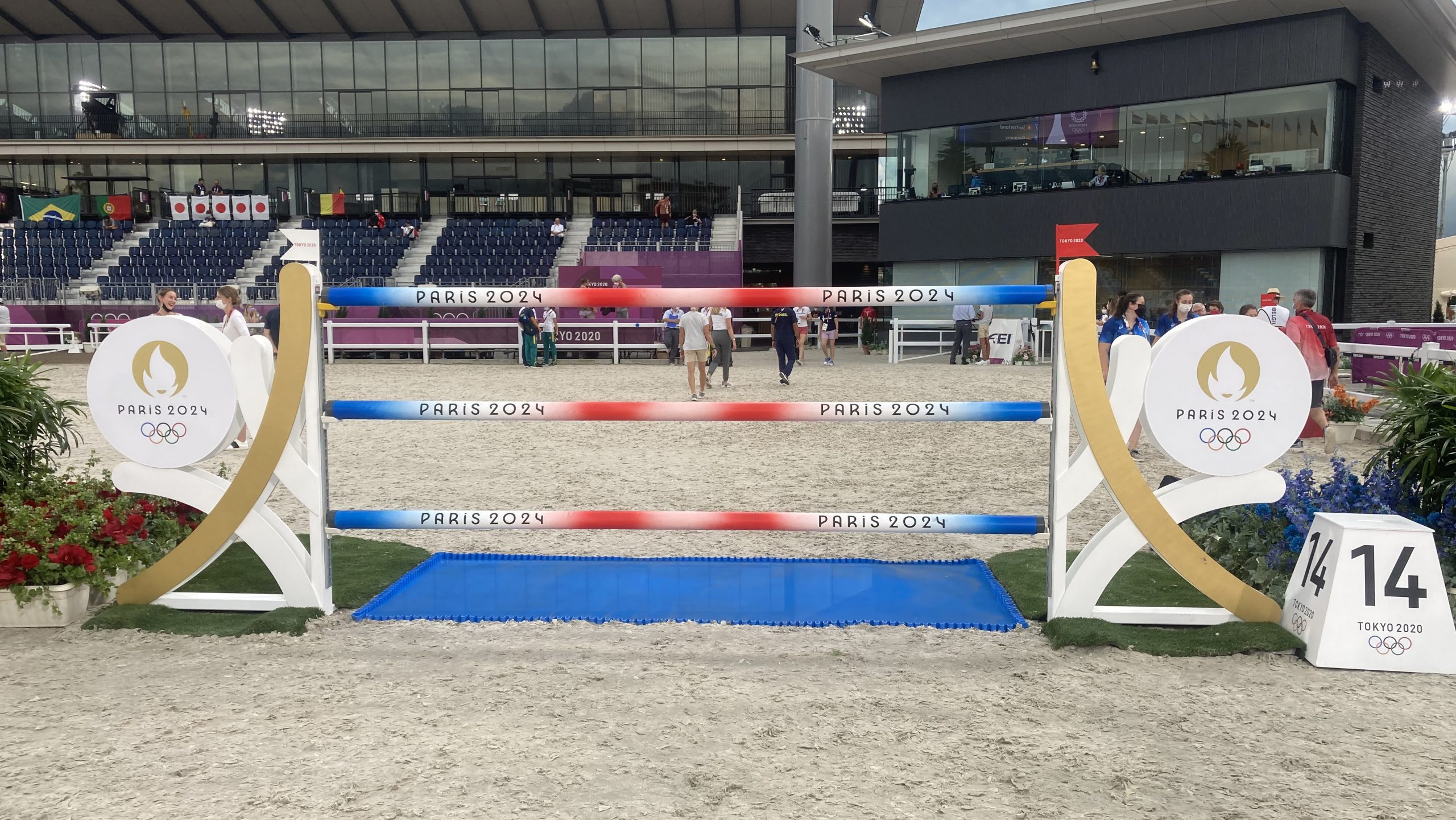 Olympic team showjumping – course for the final