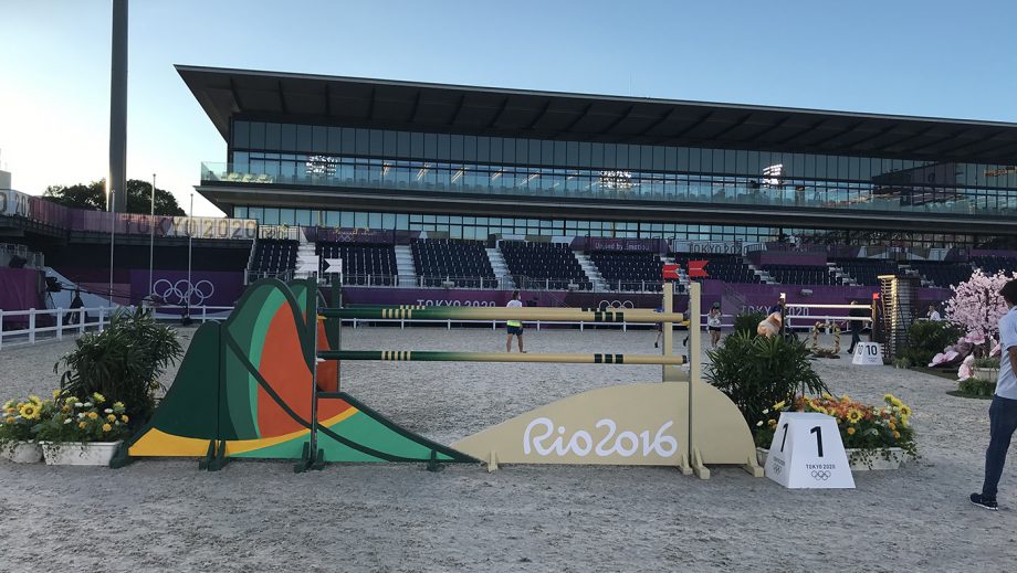 Tokyo Olympic showjumping course