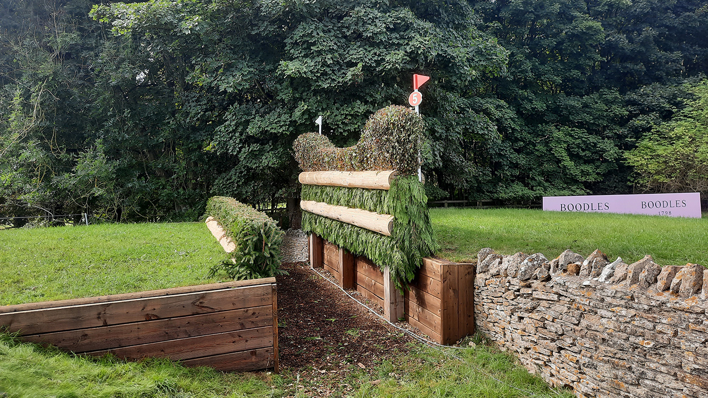Blenheim Horse Trials CCI4*-L fence 5