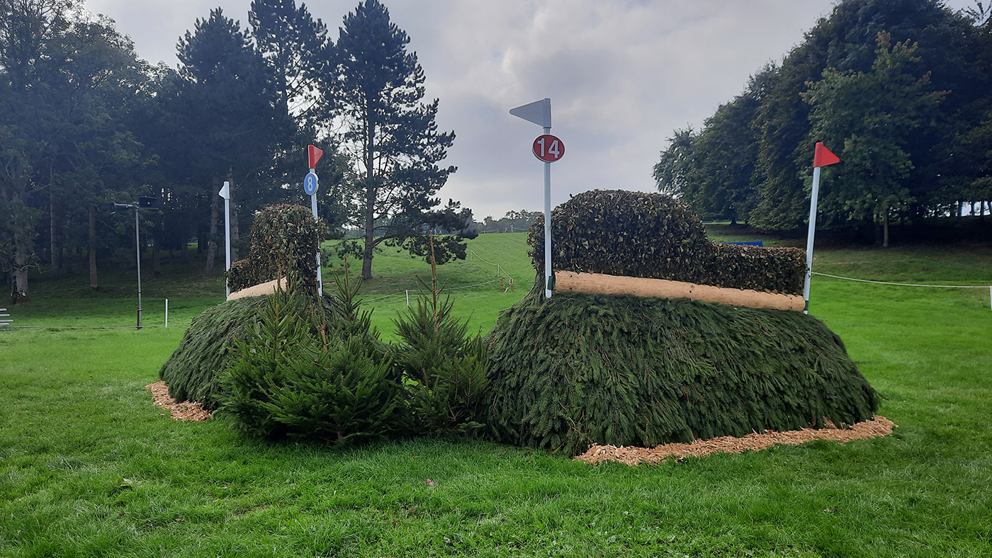 Blenheim Horse Trials CCI4*-L fence 14