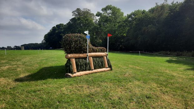 Blenheim Horse Trials cross-country course