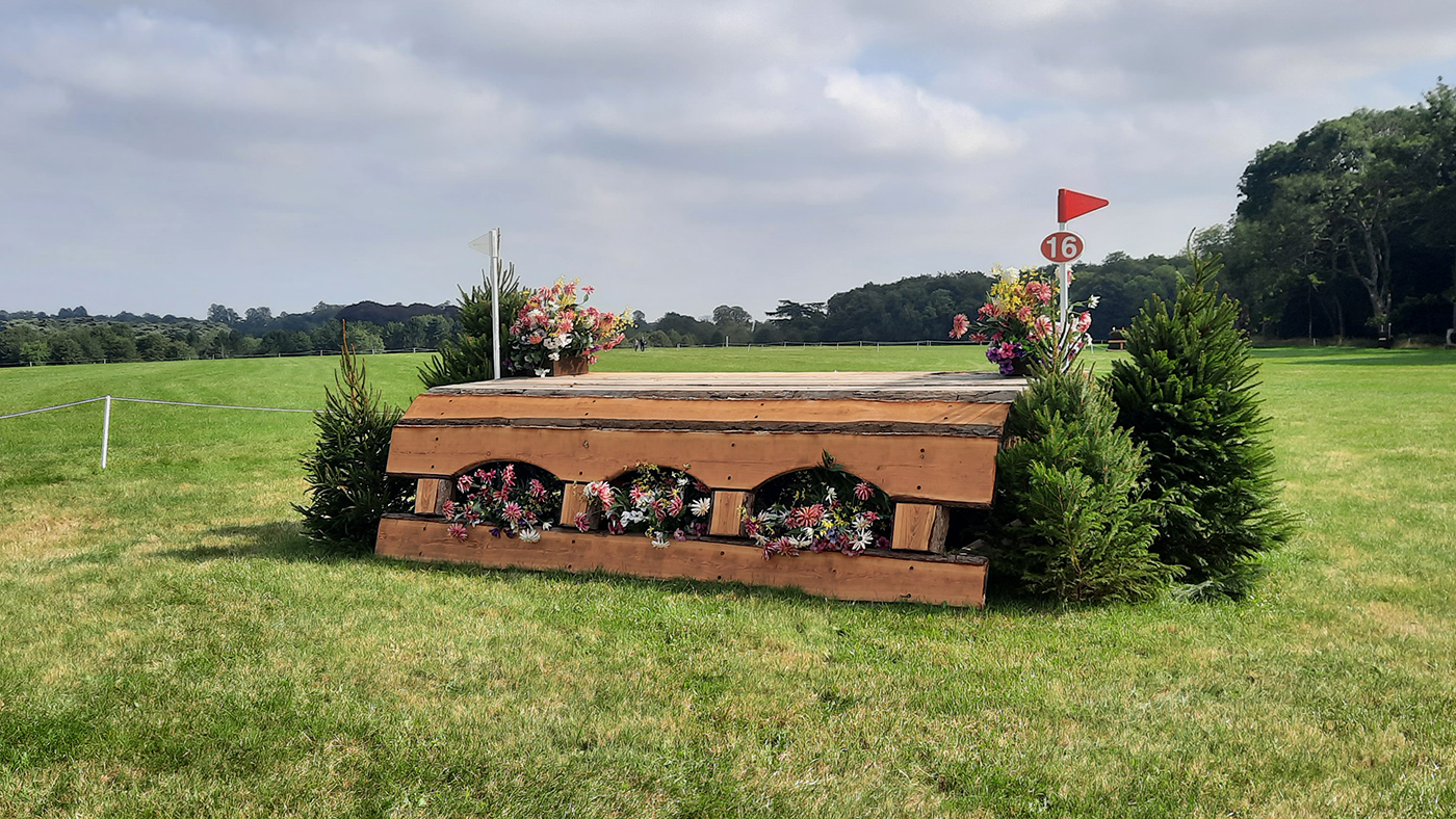 Blenheim Horse Trials CCI4*-L fence 16