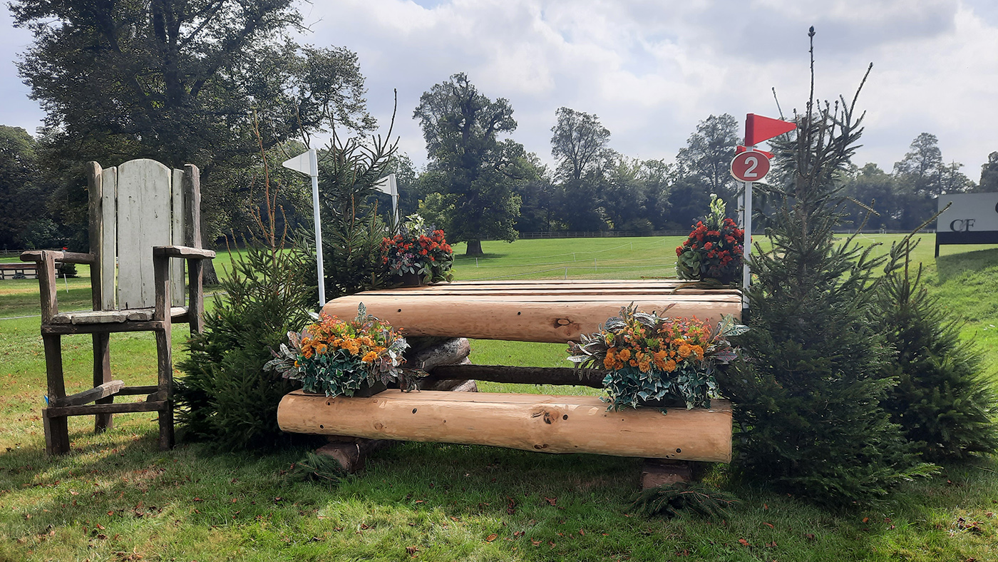 Blenheim Horse Trials CCI4*-L fence 2