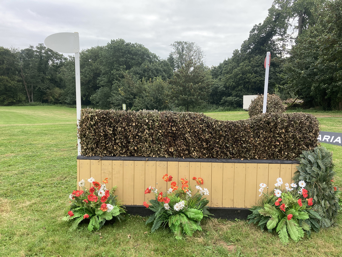 Bicton Horse Trials cross-country course: five-star fence 16c alternative