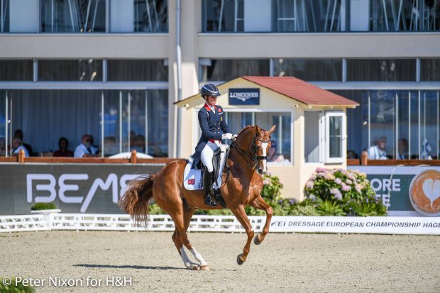 European Dressage Championships freestyle Charlotte Dujardin riding Gio