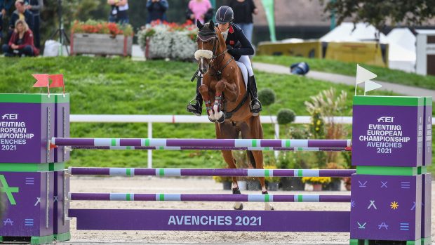 European Eventing Championships showjumping: Sarah Bullimore and Corouet