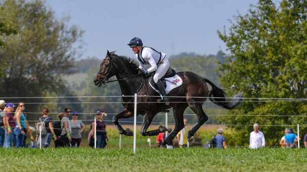European Eventing Championship cross-country: Nicola Wilson and JL Dublin