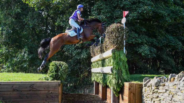 Blenheim Horse Trials cross-country: Emily King and Valmy Biats