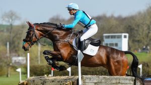 European Eventing Championships cross-country: British squad members Izzy Taylor and Monkeying Around
