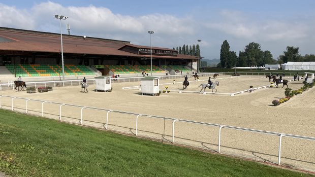 European Eventing Championships dressage times: the dressage starts at 10am local time