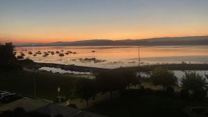 European Eventing Championships 2021: nearby Lake Murten