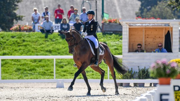 European Eventing Championships: Ingrid Klimke and SAP Hale Bob OLD