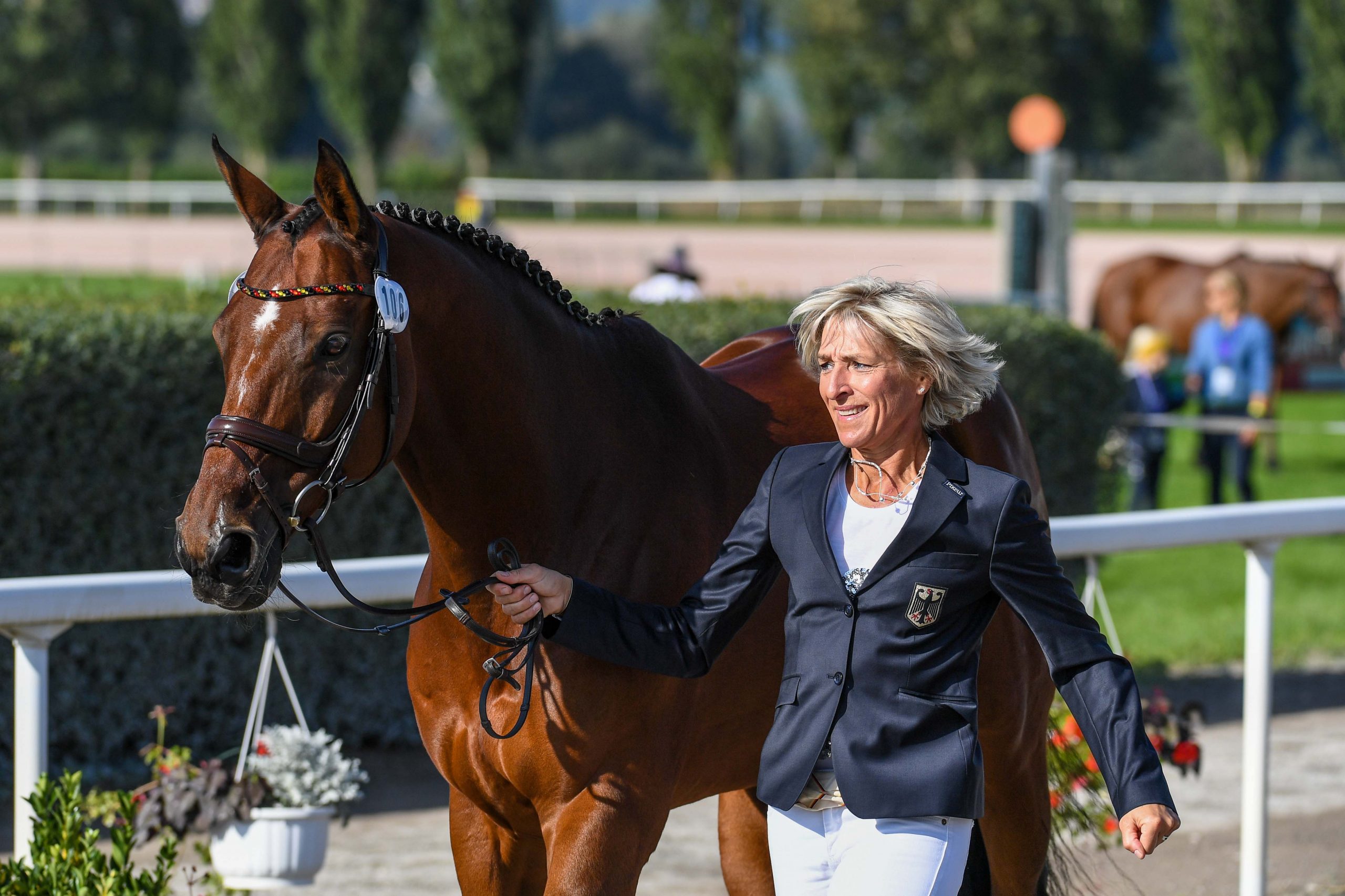 European Eventing Championships first trot-up photos: Ingrid Klimke and SAP Hale Bob OLD