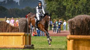 European Eventing Championships cross-country: Izzy Taylor and Monkeying Around