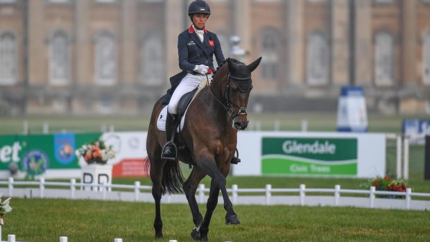Blenheim Horse Trials dressage: Izzy Taylor and Springpower