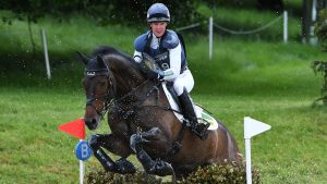European Eventing Championships cross-country: British team members Nicola Wilson and JL Dublin