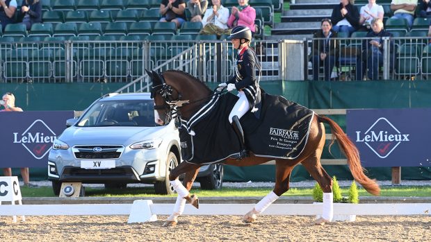 National Dressage Championships Charlotte Dujardin on Imhotep