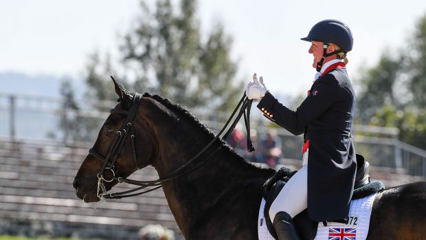 European Eventing Championships dressage: Nicola Wilson and JL Dublin