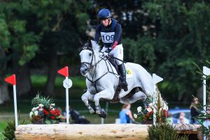 Blenheim horse trials: Oliver Townend and Swallow Springs jump clear across country