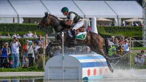 European Eventing Championships cross-country: Padraig McCarthy and Leonidas II