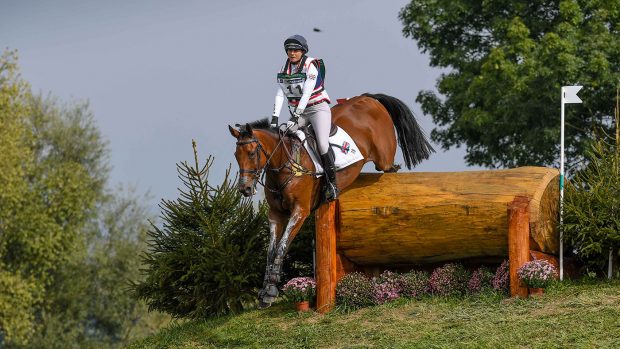 European Eventing Championships cross-country: Piggy March and Brookfield Inocent