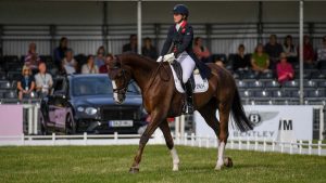 Blenheim Horse Trials dressage: Piggy March and Cooley Lancer