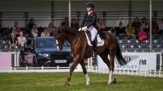Blenheim Horse Trials dressage: Piggy March and Cooley Lancer