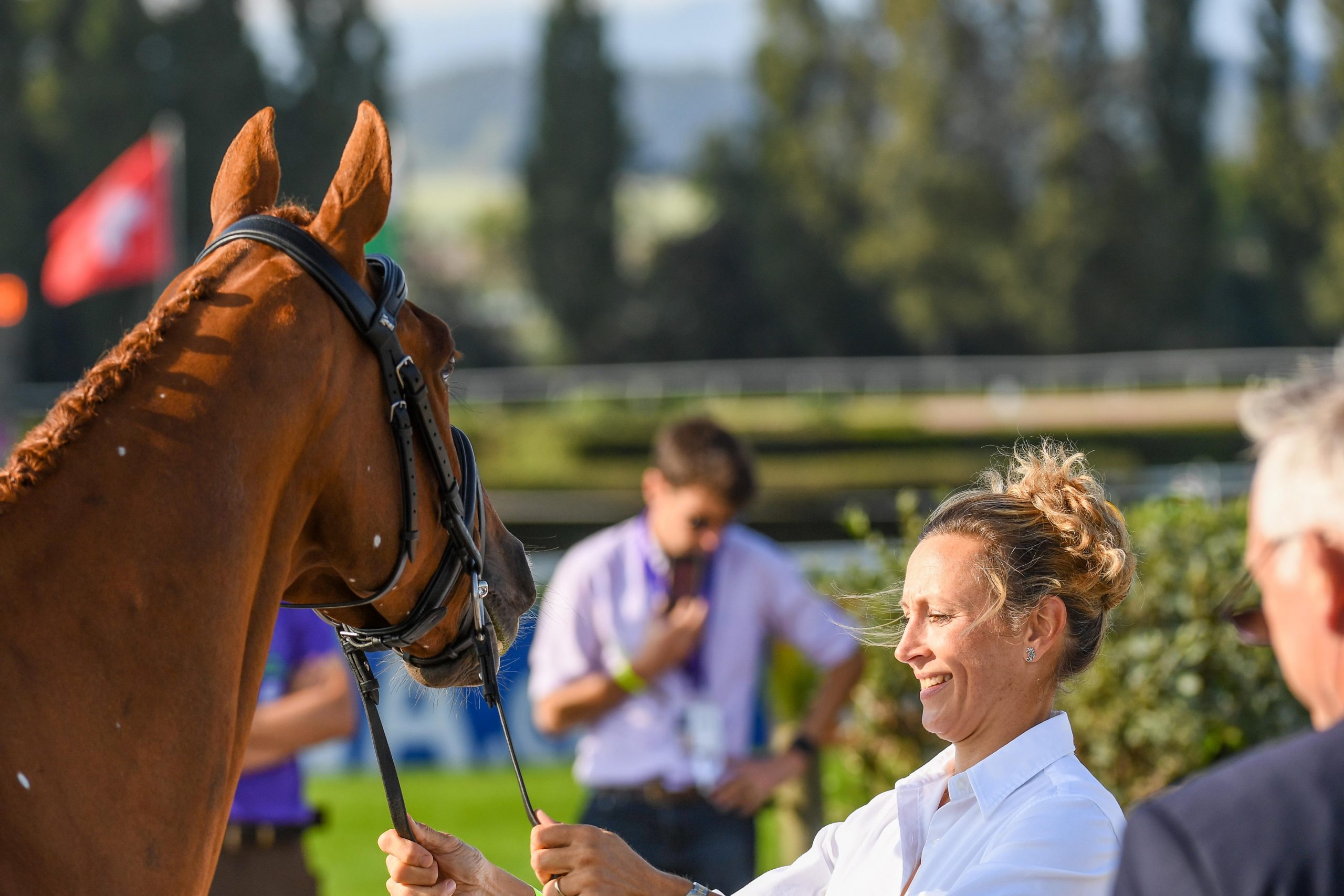 European Eventing Championships first trot-up photos: Sarah Bullimore and Corouet