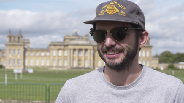Downton Abbey star Michael Fox at Blenheim Horse Trials