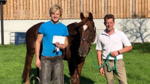 Blenheim Horse Trials best-shod horse prize