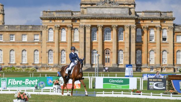 Blenheim Horse Trials dressage: Yasmin Ingham and Banzai Du Loir