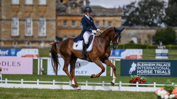 Blenheim Horse Trials: Yasmin Inham and Banzai Du Loir hold their dressage lead