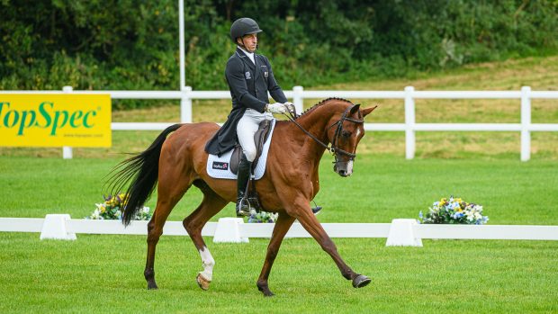 Bicton Horse Trials dressage: Tim Price and Ringwood Sky Boy