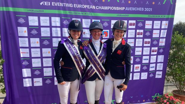 European Eventing Championships results 2021 individual podium