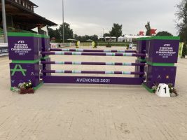 European Eventing Championships showjumping course