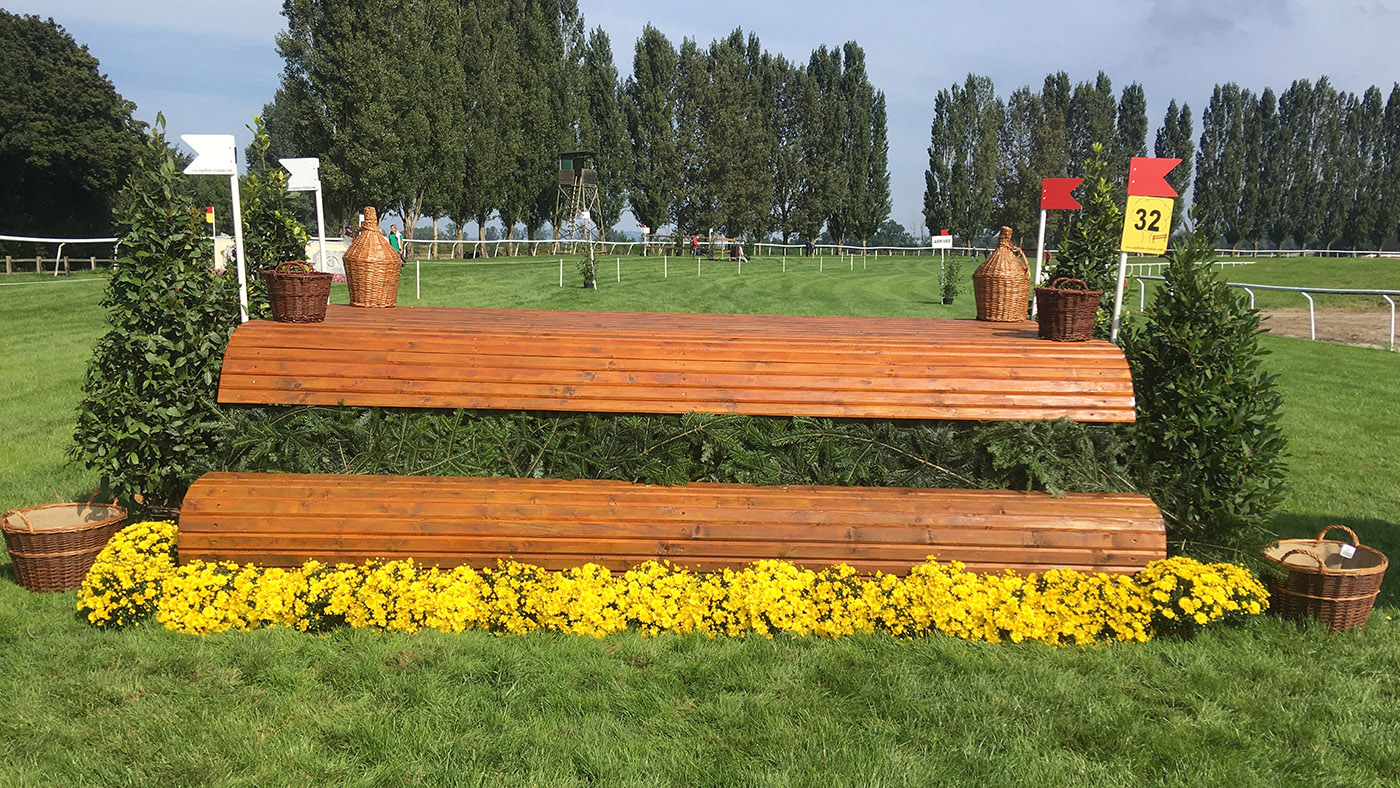 European Eventing Championships cross-country course 2021: fence 32