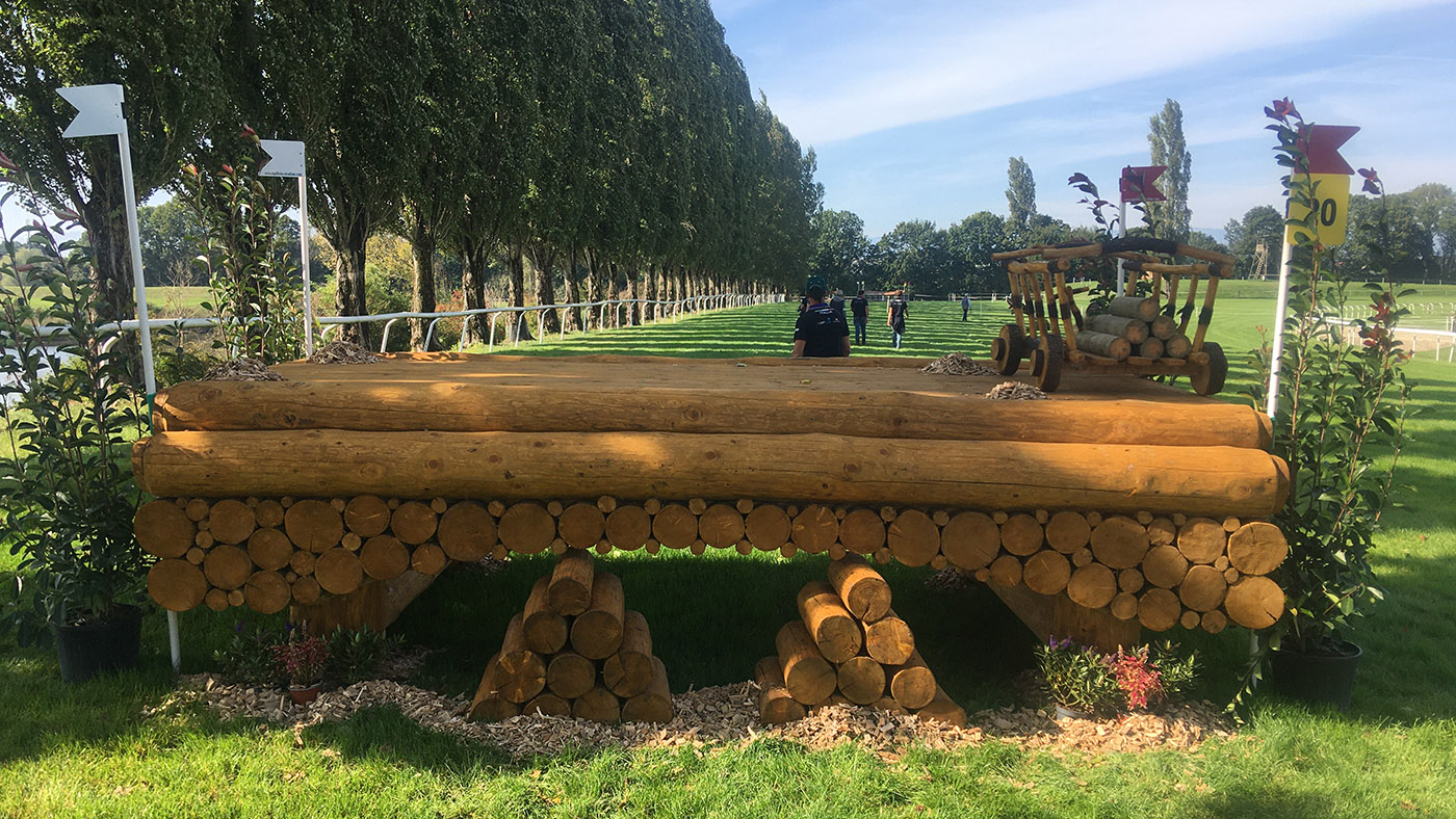 European Eventing Championships cross-country course 2021: fence 20